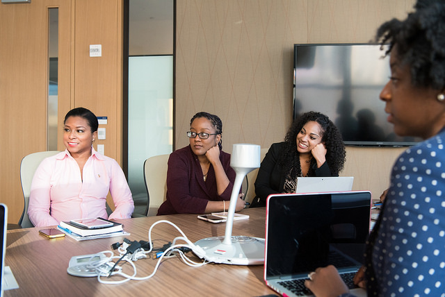 diversity in the workplace, hire women people of color, photo credit: wocintech