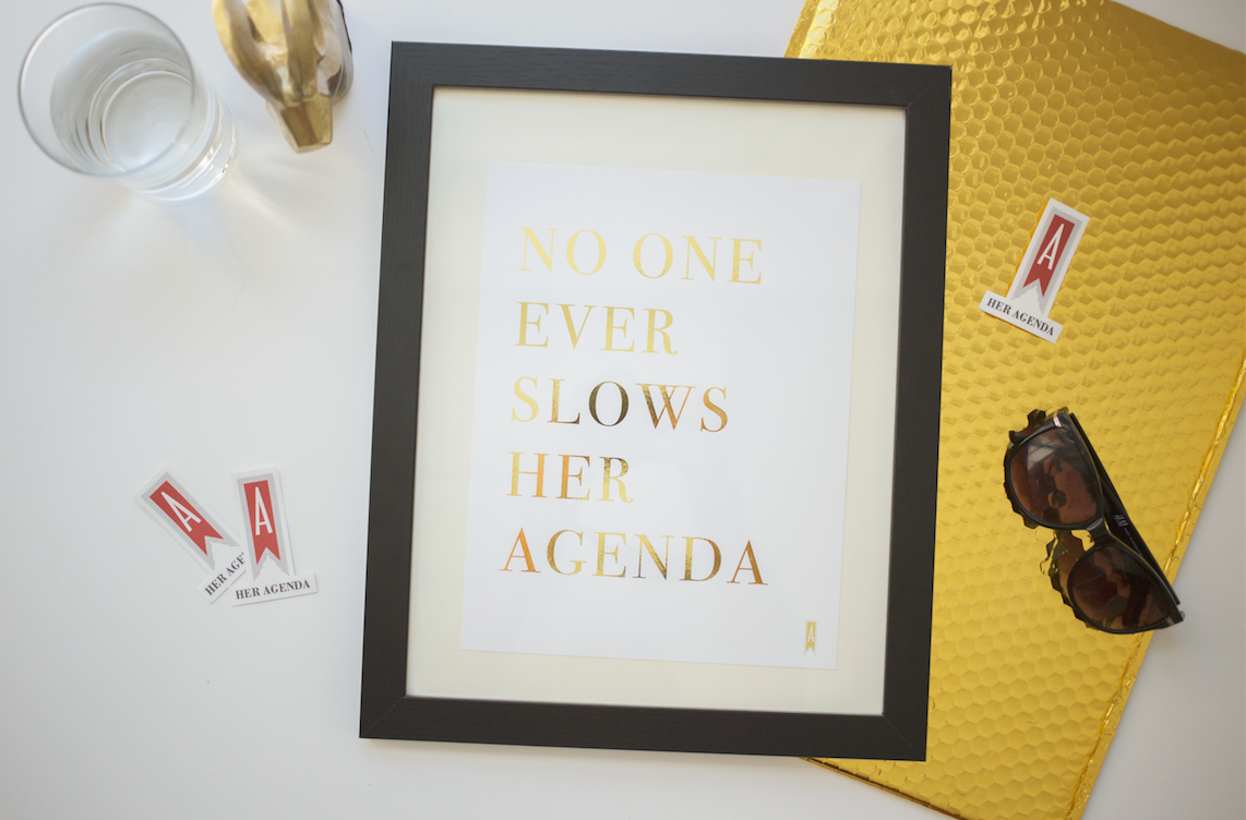Her Agenda merchandise No one Ever Slows Her Agenda