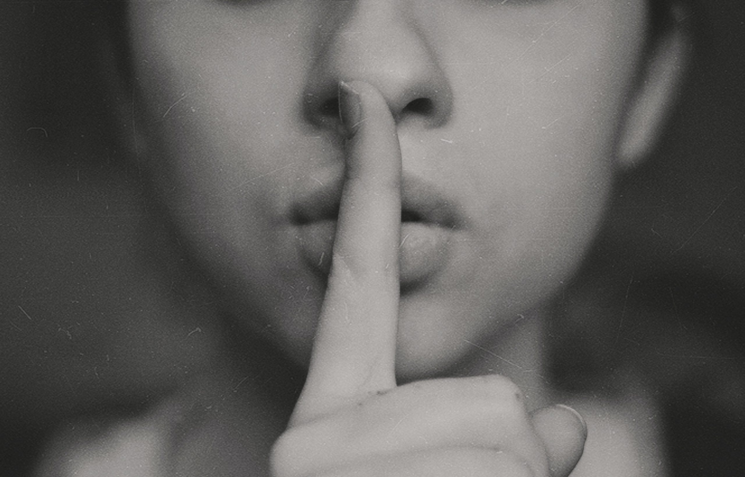 women in silence