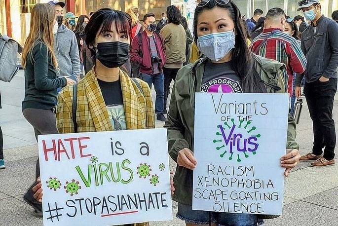 Hate is a Virus - Stop Asian Hate