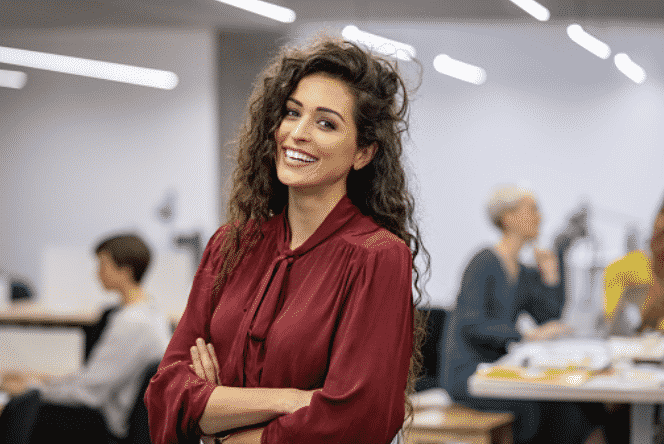 Latina businesswoman
