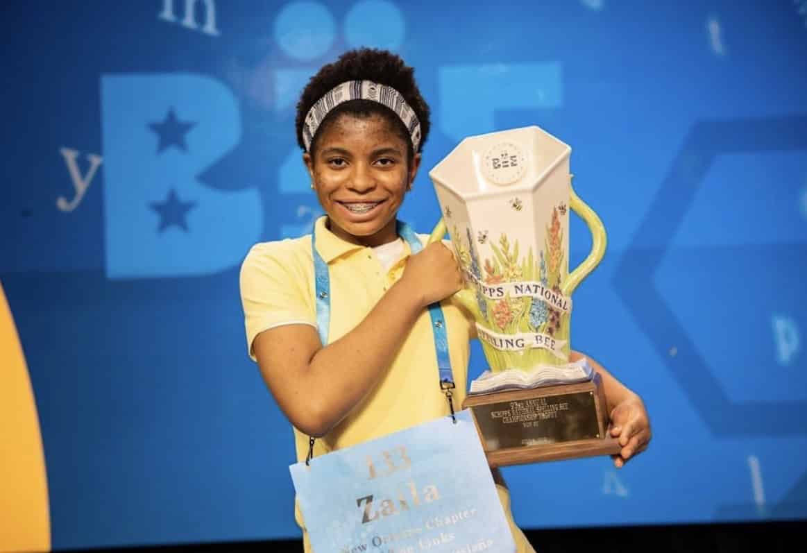 Zaila Avant-garde won the Scripps National Spelling Bee